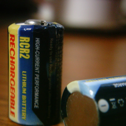 【画像】約3年ミニデジ（MiniDigi）で使用中のCR2充電池