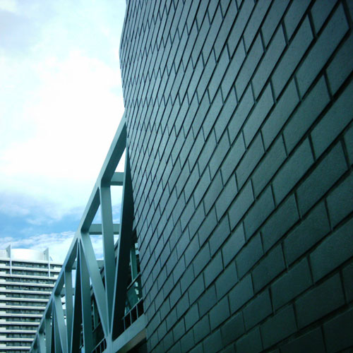 ミニデジ（MiniDigi）で撮影下横浜駅北口方面界隈のビル5