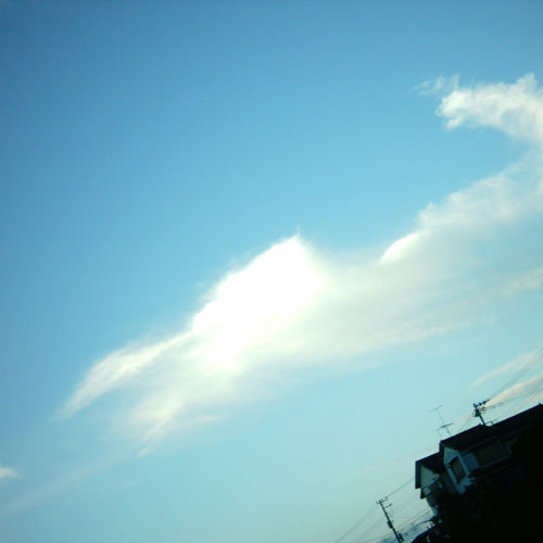 ミニデジ（MiniDigi）で撮影した雲02