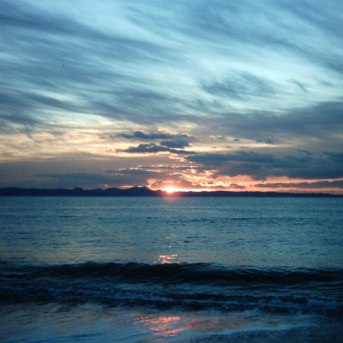 【画像】ミニデジ（MiniDigi）で撮影した三浦海岸の初日の出