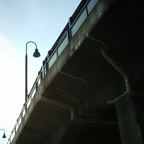 【画像】ミニデジ（MiniDigi）で撮影した歩道橋