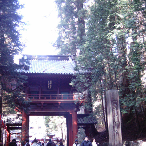 【写真】日光二荒山神社への参道。
