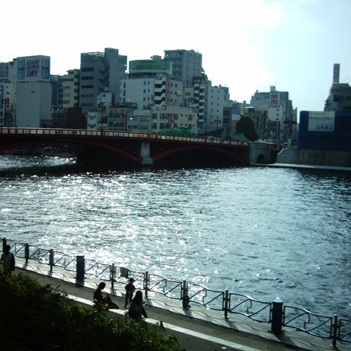 【画像】隅田川の風景を吾妻橋を入れてミニデジで撮影