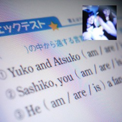 【画像】AKB48中学英語の例文と写真3