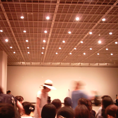 会場となった、東京国立近代美術館の企画展ギャラリーの様子