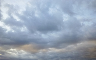 Kindle Fire HDで撮影した朝の雲
