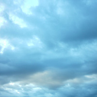 ミニデジ（MiniDigi）で撮影した朝の雲