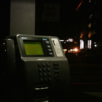 ミニデジ（MiniDigi）で撮影した電話ボックス