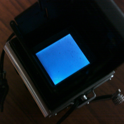 【画像】液晶が真っ白状態になった初代ミニデジ（MiniDigi）