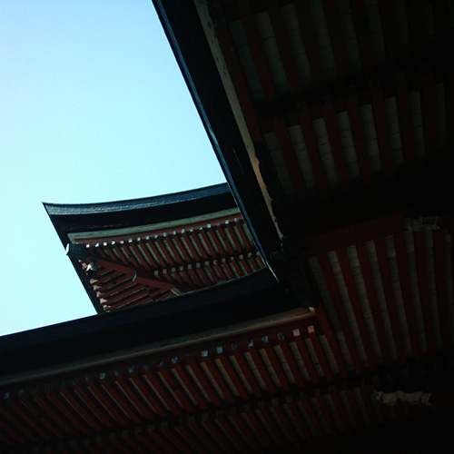 【画像】甲斐善光寺本堂の屋根